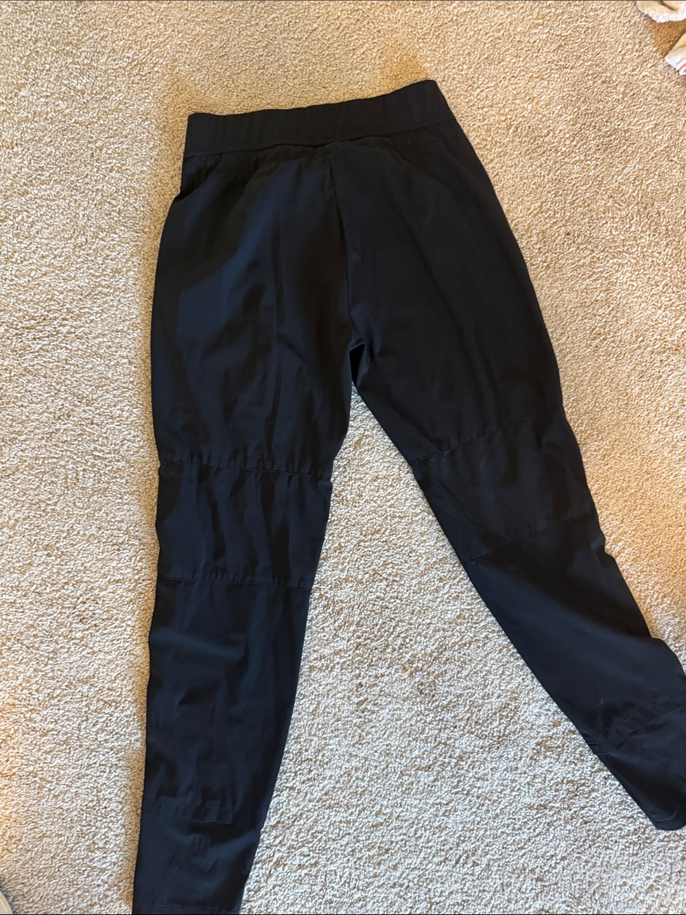 RAFFAELLO ROSSI Black Drawstring Jogger Pants - Picture 3 of 4